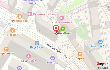 Типография Пресс-информ на Рождественской улице на карте
