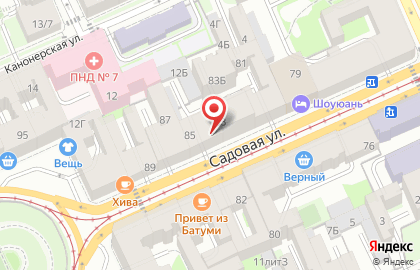 Кафе Кофе и Пельмени в Адмиралтейском районе на карте