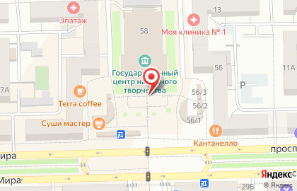 Два театра на карте