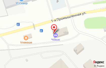 Магазин №69 на 1-ой Промышленной улице на карте