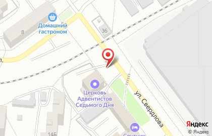 Нагорная, Церковь Христиан-Адвентистов Седьмого Дня на карте