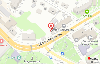 Адвокат Потапнева Л.И. на карте