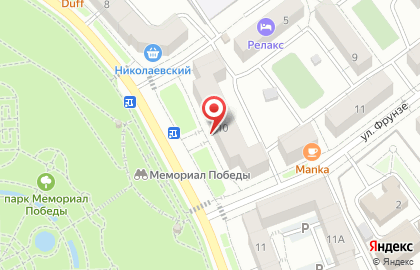 Служба курьерской доставки СберЛогистика на проспекте Победы на карте
