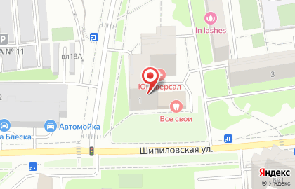 Клиника Ассоциация стоматологов Москвы на Шипиловской улице на карте