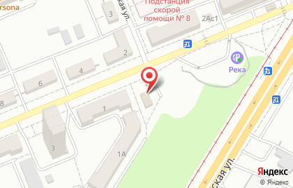 Парикмахерская Жемчужина на Краснопресненской улице на карте