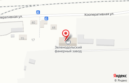ОАО Зеленодольский фанерный завод на карте