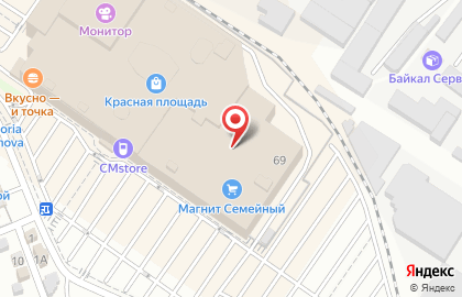 Магазин бытовой техники и электроники Эльдорадо в ТЦ ​Красная площадь на карте