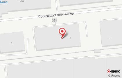 Магазин металлической мебели ПРОММЕБЕЛЬ в Производственном переулке на карте