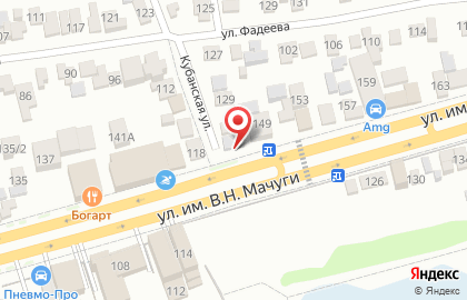 Поплавок в Краснодаре на карте
