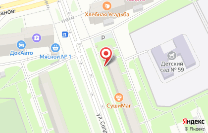 Семейная Аптека на улице Солдата Корзуна на карте