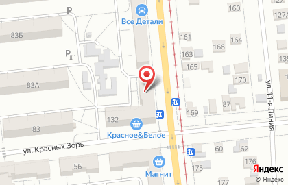 Киоск по продаже фруктов и овощей, Центральный округ на улице Богдана Хмельницкого на карте