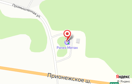 Газовая заправка РосГаз в Петрозаводске на карте
