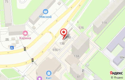 Киоск по продаже фруктов и овощей в Мотовилихинском районе на карте
