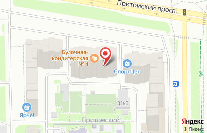 Академия популярной музыки Игоря Крутого на Притомском проспекте на карте