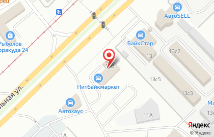 Компания Фурама на Машиностроительной улице на карте