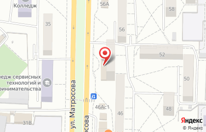 Онлайн магазин автозапчастей ВыгодноЗап на улице Матросова на карте