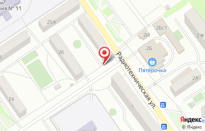 Киоск Роспечать в поселке Строитель на карте