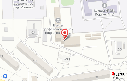 Центр профессиональной подготовки Управления на транспорте МВД России по Центральному Федеральному округу на карте