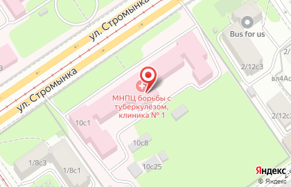 Московское общество фтизиатров на карте