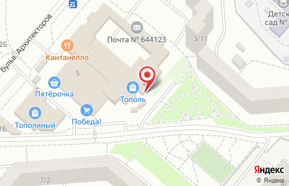 Гипермаркет дверей 777dveri.ru в Кировском округе на карте