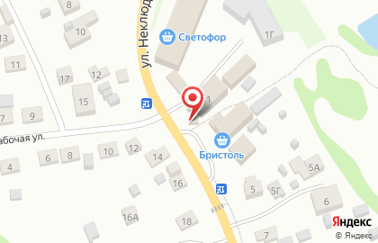 Киоск по продаже хлебобулочных изделий в Нижнем Новгороде на карте