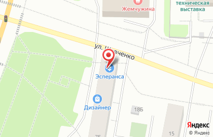 Цветочный салон Эсперанса на улице Шевченко на карте