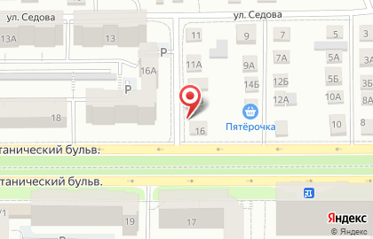 Страховой агент на Ботанической улице на карте