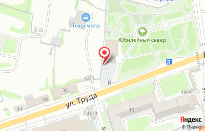 Автомойка Коралл в Ленинском районе на карте