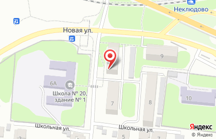 Отделение банка СберБанк России на Новой улице, 6 на карте
