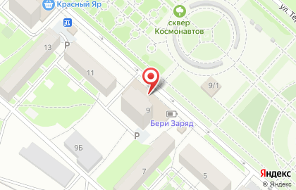 Магазин у дома Бристоль на улице Николаева на карте