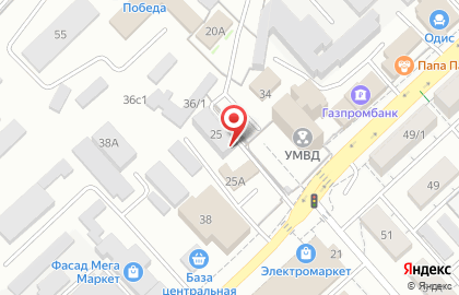 Ростехинвентаризация-Федеральное БТИ, ФГУП в Ворошиловском районе на карте
