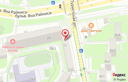 Парикмахерская в Москве на карте