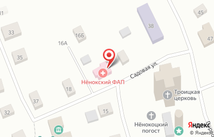 Фельдшерский здравпункт Северодвинской городской больницы на карте