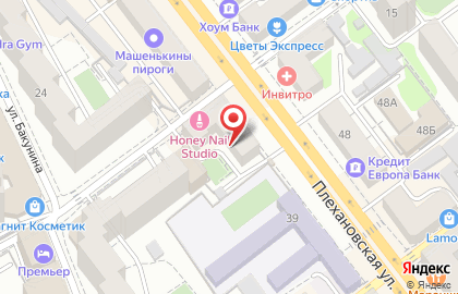 Компания Главдезцентр на Плехановской улице на карте
