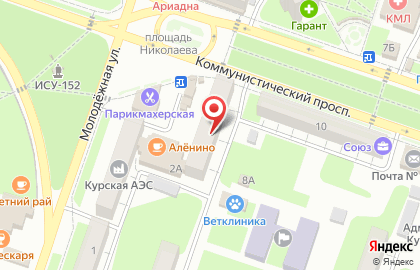 Кафе Толстяк на карте