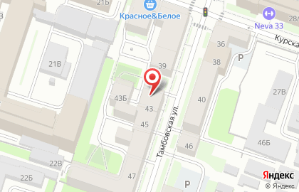 Квант на Тамбовской улице на карте
