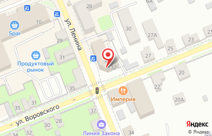 Страховая медицинская компания Капитал Медицинское Страхование на улице Ленина на карте