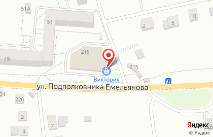 Салон оптики Проочки на улице Подполковника Емельянова на карте