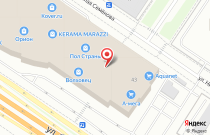 Магазин бытовой техники Сафари на улице Федюнинского на карте