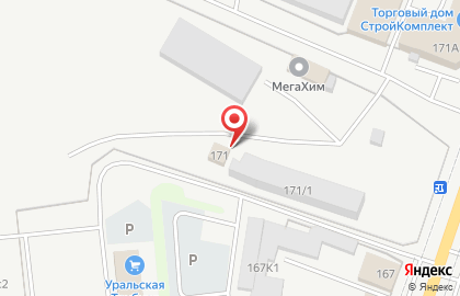 Курганский асфальтобетонный завод на карте