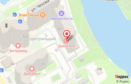 Домашний доктор на улице Чехова на карте
