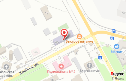 Автошкола при Самарском техникуме промышленных технологий в Красноглинском районе на карте