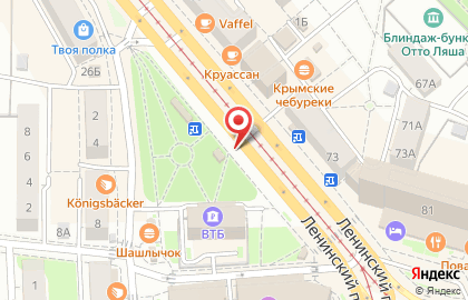 Центр обслуживания абонентов Tele2 в Калининграде на карте