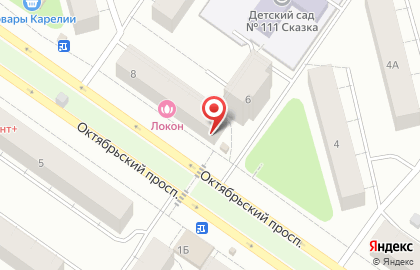 Производственная компания Петростела на Октябрьском проспекте на карте