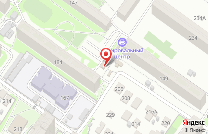 Продуктовый магазин в Новосибирске на карте