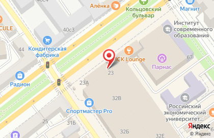 Академия красоты Эколь в Воронеже на карте