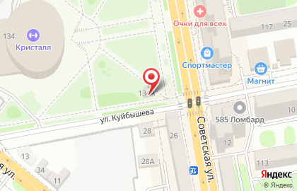 Магазин Белорусские колбасы на Советской улице на карте