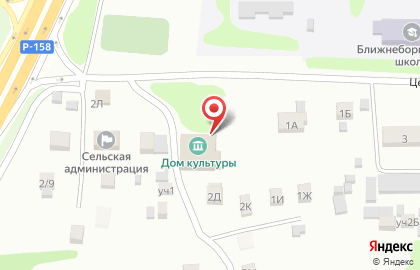 Ближнеборисовская сельская библиотека на карте