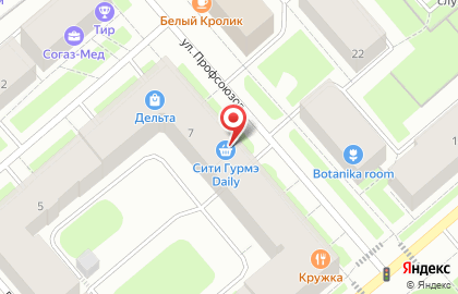 Супермаркет премиум-класса Сити Гурмэ на Пушкинской улице на карте