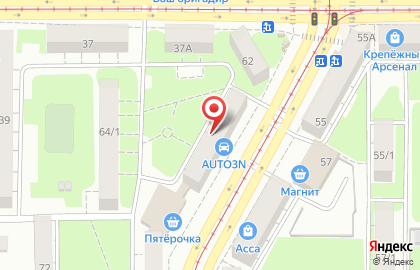 ООО Банк Нейва на улице Карла Маркса на карте